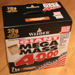 Produkttest: Weider Giant Mega Mass 4000 (Weight Gainer)