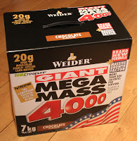 Produkttest: Weider Giant Mega Mass 4000 (Weight Gainer)