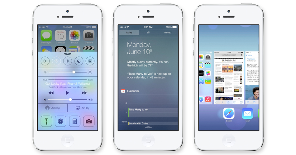Das neue Apple iOS 7