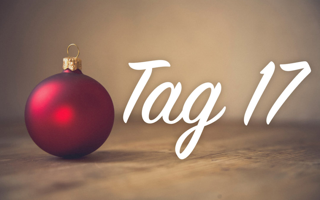 Adventskalender Gewinnspiele 2016: Tag 17