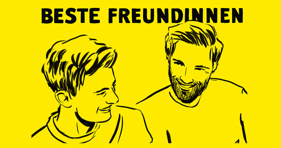 Beste Freundinnen: der Männer-Podcast über Sex, Liebe und Freundschaft